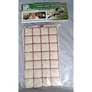 Hummingbird Helper NESTING MATERIAL & CAGE Songbird Essential HUMMER ATTRACTION